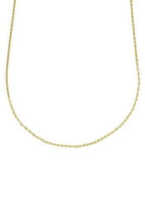 A&M 14K Gold Thin Rope Chain at Nordstrom Rack, Size 16
