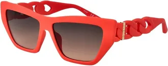 Guess Cat Eye Zonnebril - Dames - Zonnebrillen - Rood - ONE Size - Accessoires
