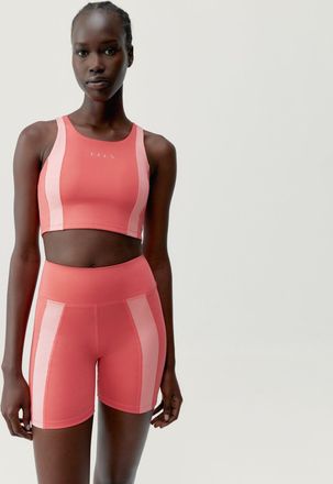 Born Living Yoga Short Bindi Sunset Coral/Strawberry Ice