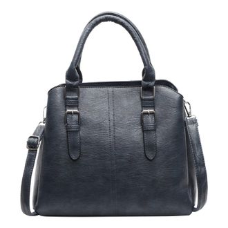 Generic Kexpery Womens PU Handbag with Top Handle and Detachable Shoulder Strap for Office and Shopping