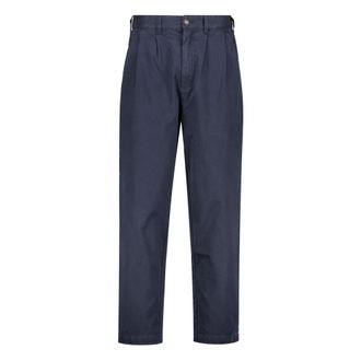 Barbour Yorklane Twill Broek - Dames - Broeken - Blauw - Maat: XS Katoen
