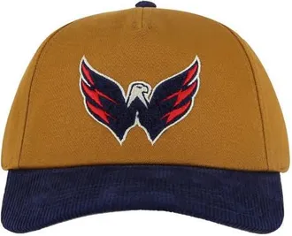 American Needle Mens American Needle Tan/Navy Washington Capitals Burnett Adjustable Hat at Nordstrom