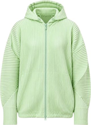 Homme Pliss&eacute; Issey Miyake July Pleated Zip-Up Jacket