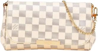 Louis Vuitton Pre-owned Clutches, female, White, Size: ONE SIZE Pre-owned Canvas Clutch