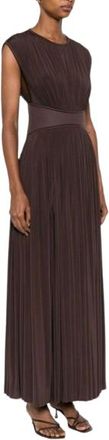 Zimmermann Brown Stretch Evening Dress Size L