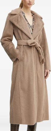 Guess Co Cappotto con cintura - Marrone