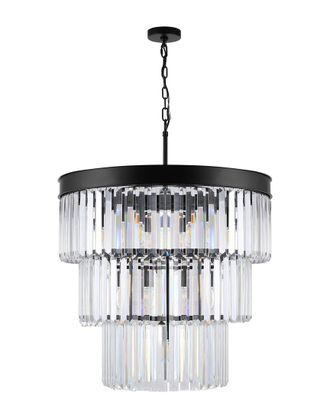 Safavieh Couture Coulette 3-Tier Crystal Chandelier