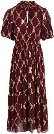 Tommy Hilfiger THL FESTIVE CREST MIDI DRESS