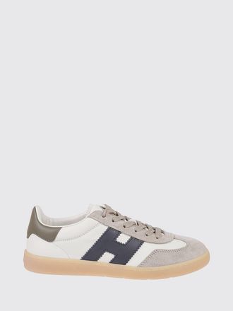 Hogan Cool Leather and Suede Sneakers with Side H Logo