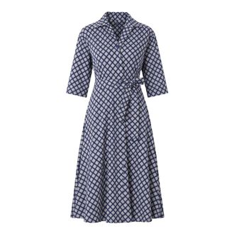 Max Mara Shirt Dresses, female, Blue, Size: 2XL Weekend MAX Mara Blue