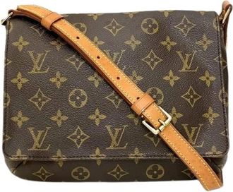 Louis Vuitton Pre-owned Cross Body Bags, male, Brown, Size: ONE SIZE Pre-owned Monogram Canvas Shoulder Bag