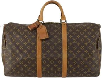 Louis Vuitton Pre-owned Weekend Bags, unisex, Brown, Size: ONE SIZE Pre-owned Keepall bag