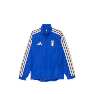 adidas Logo-print Striped Jacket