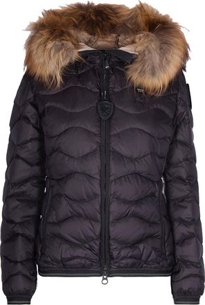 Blauer Black Aldie Quilted Water-Repellent Down Jacket