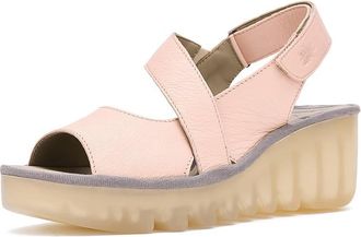 FLY London Basy605fly Womens Sandals Nude Pink : EU 41 (US Womens 10-10.5) M, Leather