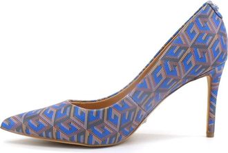 Guess Piera Pump - Dames - Pumps - Blauw - 39 EU - Leer - Schoenen