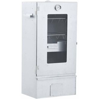 vidaXL Horno Ahumador Barbacoa 1 Kg De Virutas De Madera 44,5x29x83 Cm Vidaxl