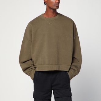 Entire studios Military Green Cotton Sweatshirt