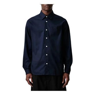 Lacoste Camicia Oxford - - Shirts - Uomo - Blu - 3XL