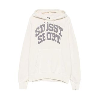 St&uuml;ssy Sudadera con Capucha Pullover - Sweatshirts & Hoodies - Hombre - Blanco - L