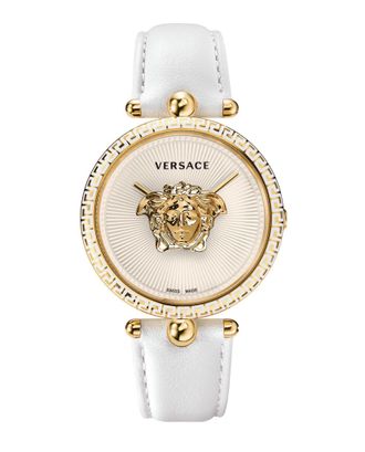 Versace Palazzo Empire Leather Watch