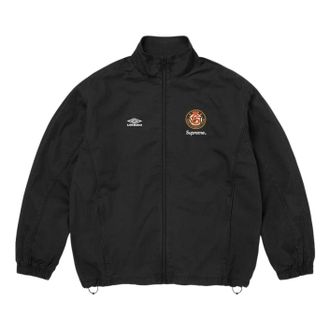 SUPREME x Umbro SS26 Cotton Ripstop Track Jacket Black SUP-SS26-009-BLK