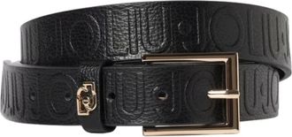 Liu Jo Hips Belt 3 cm - Dames - Riemen - Zwart - ONE Size - Leer - Accessoires
