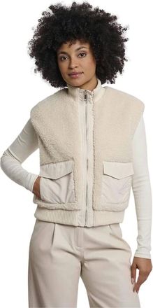 Rino&Pelle Suzo Gilet - Dames - Jassen - Beige - Maat: M Katoen