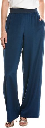 Lafayette 148 New York Knit Waist Riverside Wide Leg Pant