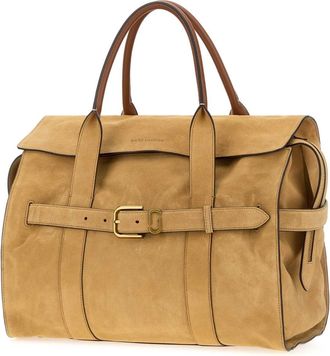 Marc Jacobs Womens Tote Shoulder Beige Leather