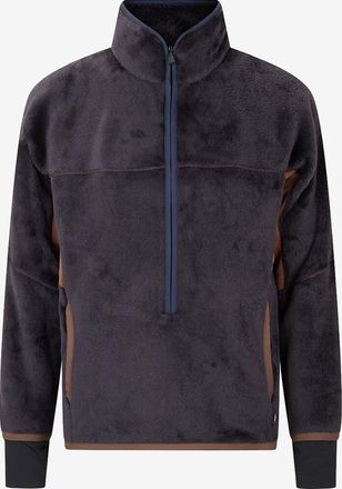 Moncler Hochgeschlossener Fleecepullover mit K&auml;ngurutasche