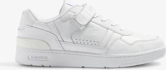 Lacoste Mens Lacoste T-Clip 46SMA0073-21G Sneaker White Leather Trainer Shoes VER1062