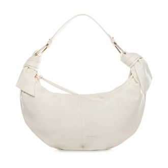 Coccinelle Shoulder Bags, female, White, Size: ONE SIZE Furoshiki Shoulder Bag