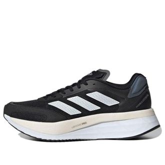 adidas Adizero Boston 10 Wide Black White GZ5426