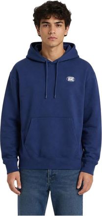 Vans Bedrukte Pullover Hoodie - Heren - Hoodies - Blauw - XL - Katoen - Hoodies & sweatvesten