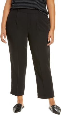 Vince Tapered Pull-On Pants in Black at Nordstrom Rack, Size 3X