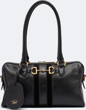 Gucci Borsa bowling Borsetto Large in pelle