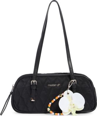 Madden Girl Quilted E/W Shoulder Bag in Black at Nordstrom Rack