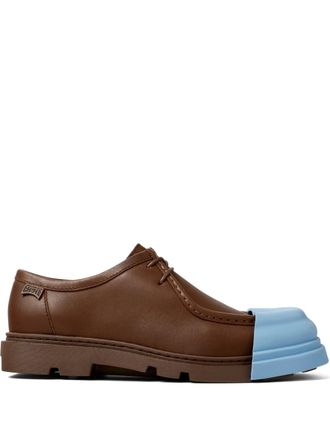 Camper Junction leather lace-up shoes - Brown