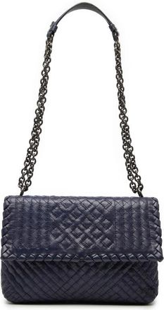 Bottega Veneta Pre-owned Bottega Veneta Small Nappa Intrecciato Boutis Olimpia Shoulder Bag Ladies B07236341R