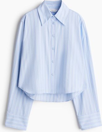 H&M Kurze Bluse - Blue