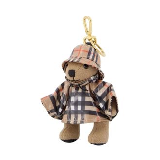 Burberry Charm Impermeabile Thomas - - Accessories - Donna - Beige - ONE SIZE