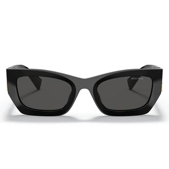 Miu Miu Sunglasses Mu09 Ws 1 Ab5 S0 Black/Dark Grey Women
