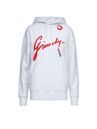 Givenchy White Cotton Womens Hoodie