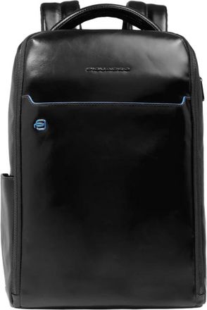 Piquadro Fast-check travel backpack for laptop and i Pad with Rfid and shock absorbing protection - Heren - Rugzakken - Zwart - ONE Size - Tassen