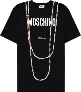 Moschino T Shirt With Print