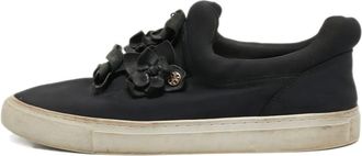 Tory Burch Sneakers con applicazione floreale - Nero