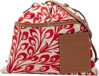 Loewe Pre-owned Bucket Bag - Pre-owned - Mujer - Rojo - ONE SIZE