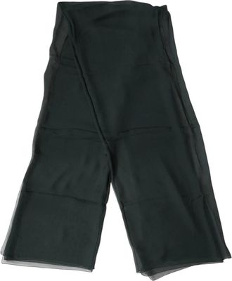 Dolce & Gabbana Zijden Stola - Dames - Zijden sjaals - Groen - ONE Size - Accessoires