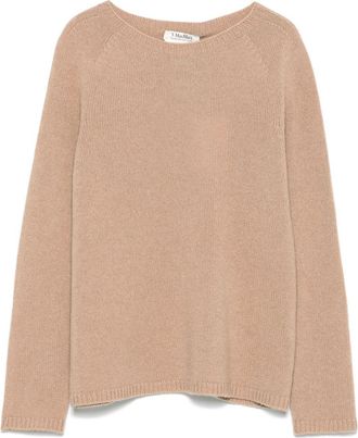 Max Mara Maglione Georg in lana e cachemire - Neutrals